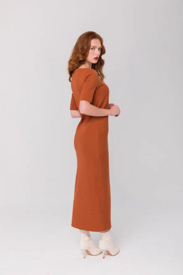 sukienka TEMPE rust