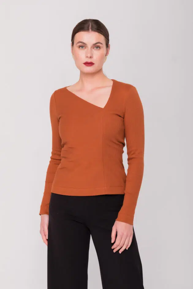 longsleeve TEMPE rust