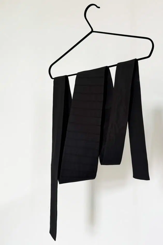 szeroki wiązany pas KASEI